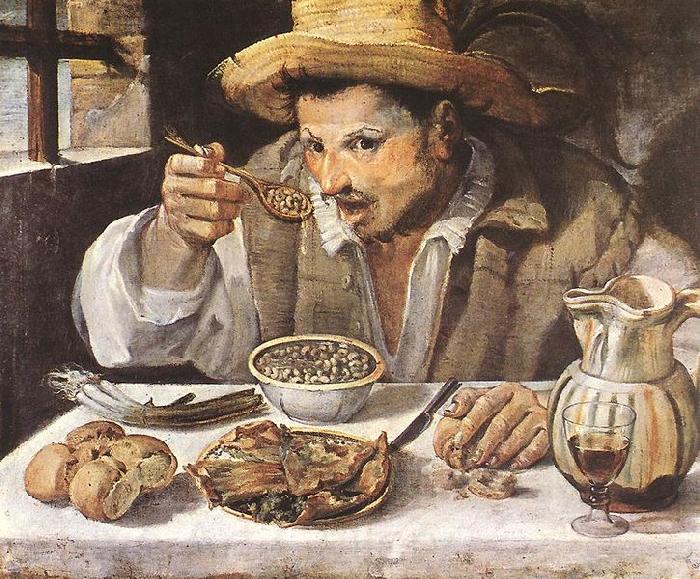 Annibale Carracci The Beaneater Germany oil painting art